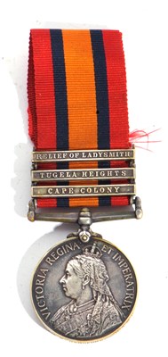 Lot 22 - Victorian Queens South Africa medal with...