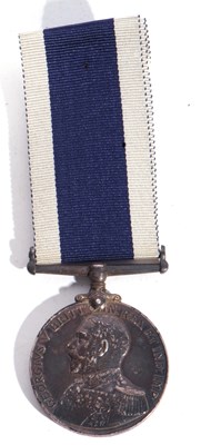 Lot 34 - George V Royal Naval long service good conduct...