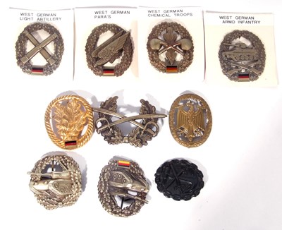 Lot 331 - Quantity of 10 Bundeswehr / West German...