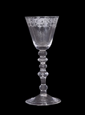 Lot 31 - Georgian Wine Glass