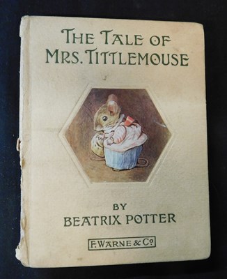 Lot 72 - BEATRIX POTTER: A TALE OF MRS TITTLEMOUSE,...