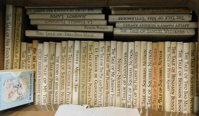 Lot 90 - One box: BEATRIX POTTER, Peter Rabbit titles,...