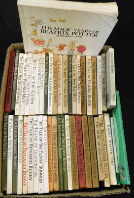 Lot 92 - One box: BEATRIX POTTER, Peter Rabbit titles etc