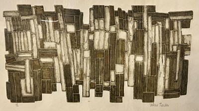 Lot 60 - Valerie Thornton (British 1931-1991), Abstract,...