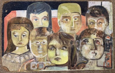 Lot 134 - South African School, 20th century, abstract...