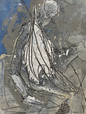 Lot 76 - Abstract composition, mixed media,...