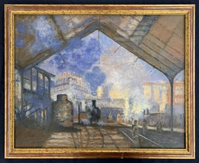 Lot 139 - Tom Flanagan (American, contemporary) railway...