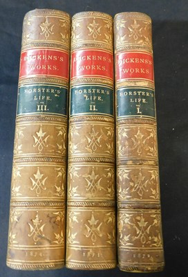Lot 166 - JOHN FORSTER: LIFE OF CHARLES DICKENS, London,...