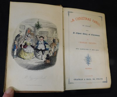 Lot 168 - CHARLES DICKENS: A CHRISTMAS CAROL, ill John...
