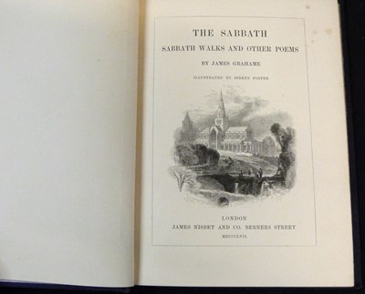Lot 175 - JAMES GRAHAME: THE SABBATH, SABBATH WALKS AND...