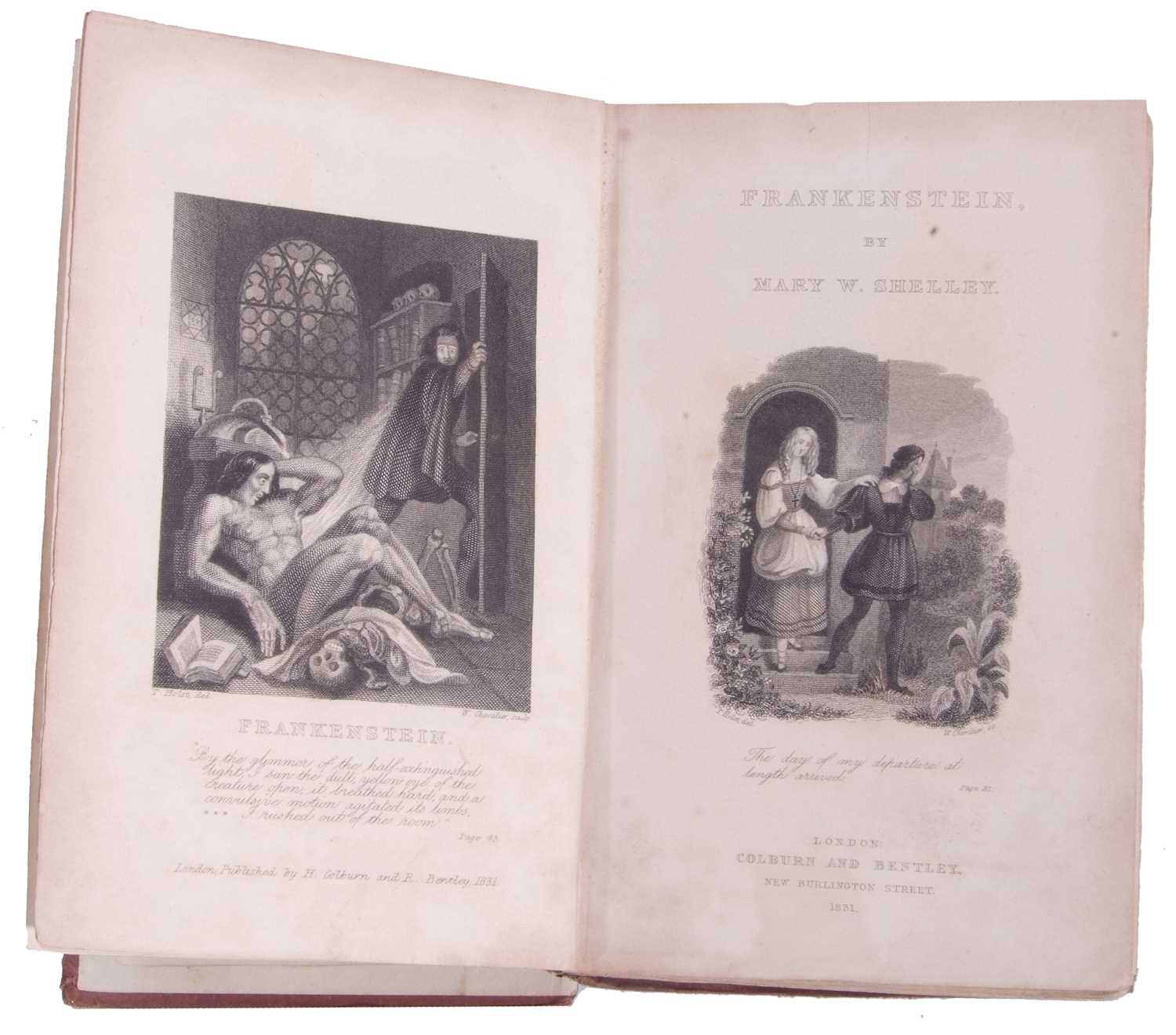 Lot 180 - MARY WOOLSTONECRAFT SHELLEY: FRANKENSTEIN OR...