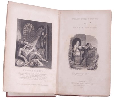 Lot 180 - MARY WOOLSTONECRAFT SHELLEY: FRANKENSTEIN OR...