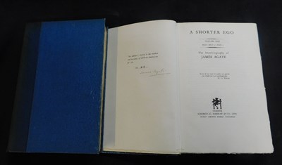 Lot 183 - JAMES AGATE: A SHORTER EGO, London, George G...