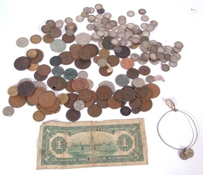 Lot 521 - Carton of coins, mainly UK including qty of...