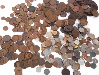 Lot 522 - Four cartons of assorted coins, mainly the UK