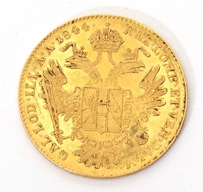 Lot 85 - Austria 1844 gold Ducat mint mark A