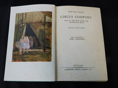 Lot 206 - EDWARD SEAGO: CIRCUS COMPANY, LIFE ON THE ROAD...