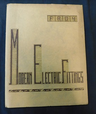 Lot 213 - W N FROY & SONS: MODERN ELECTRIC...