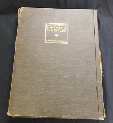 Lot 237 - CAMPBELL DODGSON (ED): THE ETCHINGS OF JAMES...
