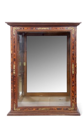 Lot 508 - 19th Century display cabinet of rectangular...