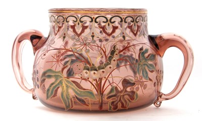 Lot 2A - Galle Enamelled Vase