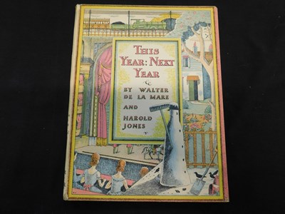 Lot 24 - WALTER DE LA MARE: THIS YEAR NEXT YEAR, ill...