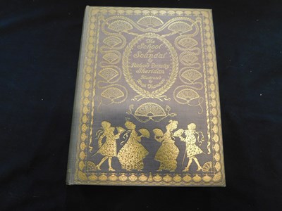 Lot 25 - RICHARD BRINSLEY SHERIDAN: THE SCHOOL FOR...