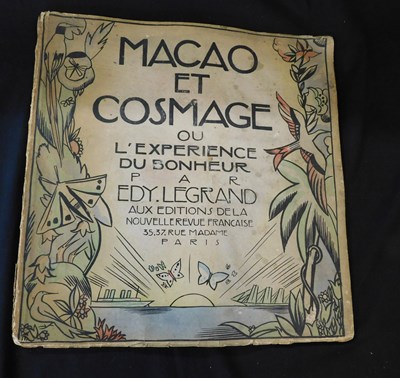 Lot 241 - EDY LEGRAND: MACAO ET COSMAGE OU L'EXPERIENCE...