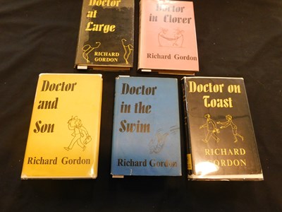 Lot 58 - RICHARD GORDON, 5 titles, DOCTOR AND SON,...