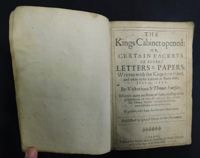 Lot 293 - CHARLES I, KING OF ENGLAND: THE KINGS CABINET...
