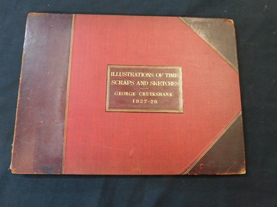 Lot 153 - GEORGE CRUIKSHANK: 2 Titles: ILLUSTRATIONS OF...