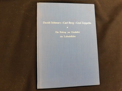 Lot 262 - KARL BERG: DAVID SCHWARZ-KARL BERG-GRAF...