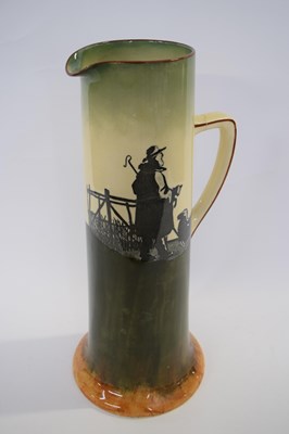 Lot 363 - Large Royal Doulton Series ware jug decorated...