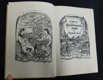 Lot 305 - ELIZABETH DAVID: A BOOK OF MEDITERRANEAN FOOD,...