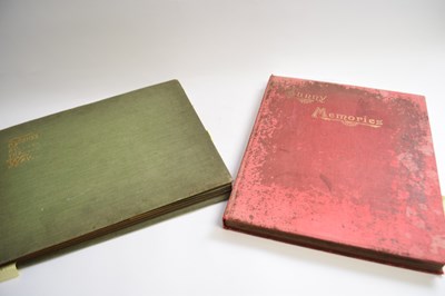 Lot 477 - Two late 19th/early 20th century photograph...