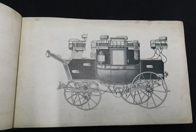 Lot 317 - J & C COOPER: CARRIAGE DRAWINGS, (spine title)...
