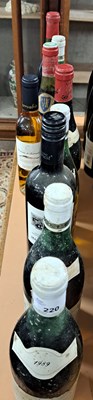 Lot 525 - Mixed lot of nine bottles of wine to include,...