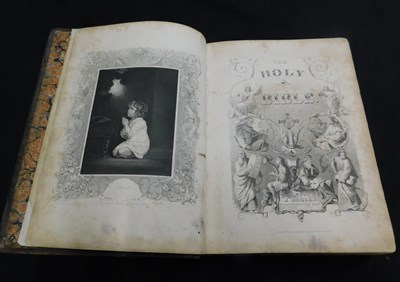 Lot 326 - PAYNE'S ILLUSTRATED FAMILY-BIBLE... Eds,...