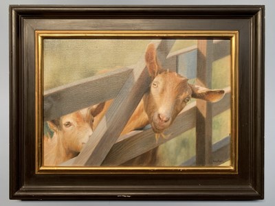 Lot 99 - Edna Bizon (British,1929-2016, 'What's for...
