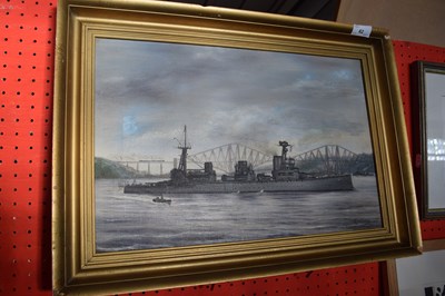 Lot 62 - E.Fitzgerald (British, 20th century) oil on...