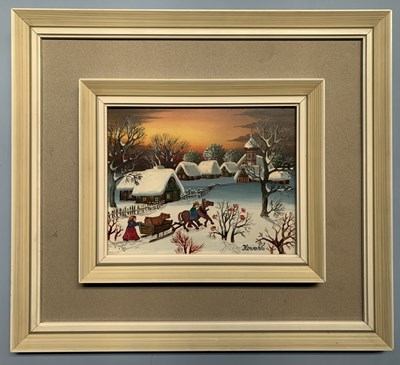 Lot 20 - Anton Kowalski (Hungarian, b.1926), folk art...