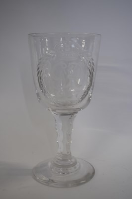 Lot 327 - Stuart Crystal Commemorative Goblet