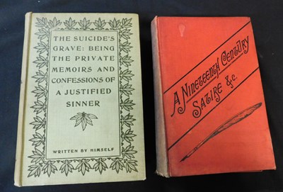 Lot 134 - JAMES HOGG: THE SUICIDES GRAVE, BEING THE...