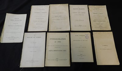 Lot 349 - Packet: 9 assorted disbound pamphlets...