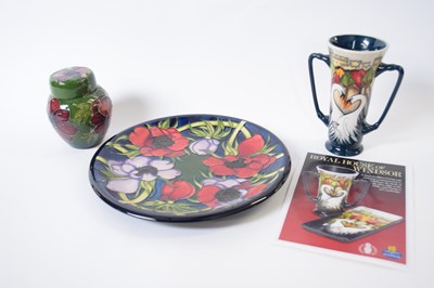Lot 334 - Moorcroft Loving Cup