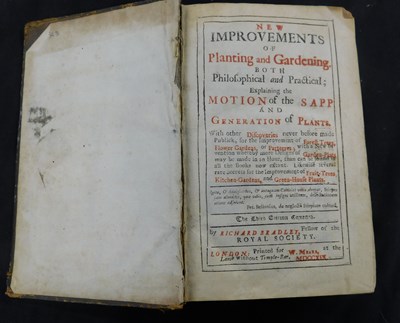 Lot 361 - RICHARD BRADLEY: NEW IMPROVEMENTS OF PLANTING...