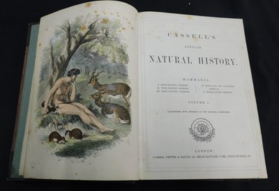 Lot 364 - CASSELL'S POPULAR NATURAL HISTORY, London,...