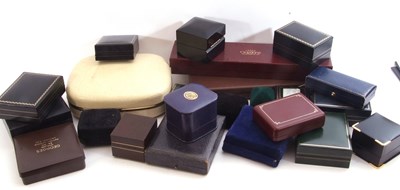 Lot 374 - Large quantity of jewellery boxes (void)