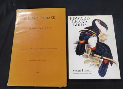 Lot 377 - SUSAN HYMAN: EDWARD LEAR'S BIRDS, New York,...