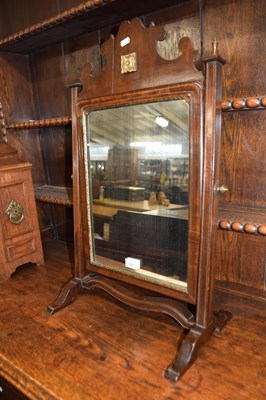 Lot 622 - 19th Century swing dressing table mirror with...